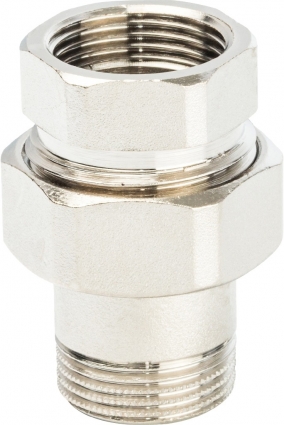 Американка Stout SFT-0041 3/4" ВН, с уплотнением, никелированная