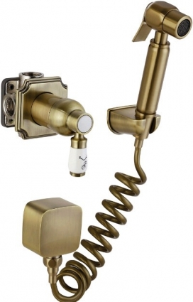 Смеситель Elghansa Concealed 24C0784-Bronze (Set-49) для душа