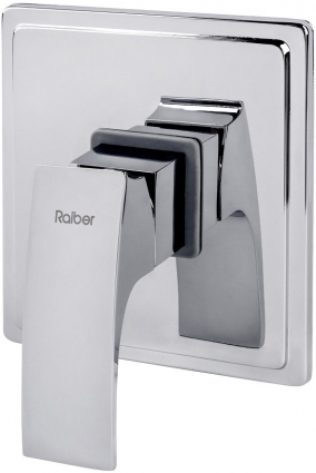 Смеситель Raiber R9501 для душа, С ВНУТРЕННЕЙ ЧАСТЬЮ
