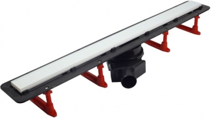Душевой лоток Pestan Confluo Frameless Line 750 white glass