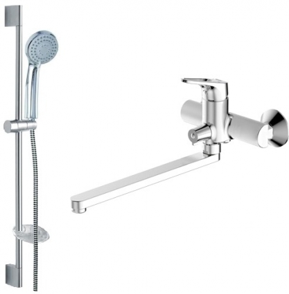 Душевой комплект Bravat Drop-D F00413C 2 в 1