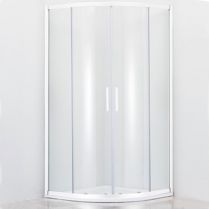 Душевой уголок Cezares Relax R-2-80-C-Bi стекло прозрачное
