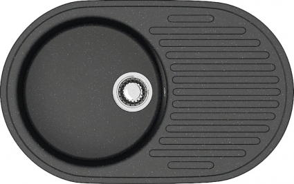 Мойка кухонная ZETT lab. T011Q004 черная