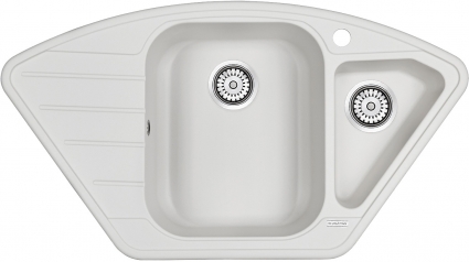 Мойка кухонная Paulmark Wiese PM529050-WH белый