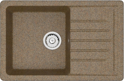 Мойка кухонная ZETT lab. T016Q009 терракот