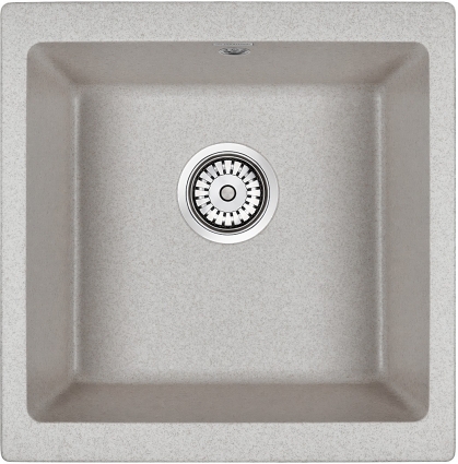 Мойка кухонная Paulmark Brilon PM104546-GR серый