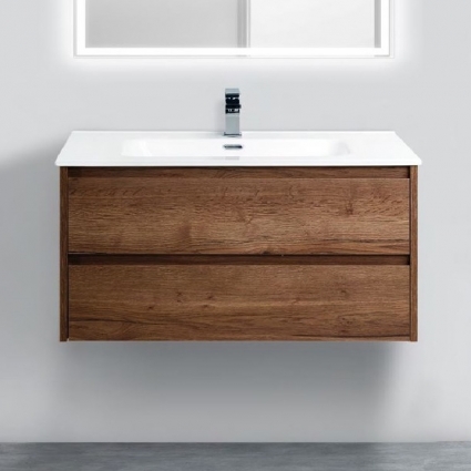 Тумба для комплекта BelBagno Kraft 100 rovere tabacco
