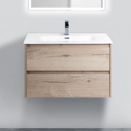 Тумба для комплекта BelBagno Kraft 80 rovere galifax bianco