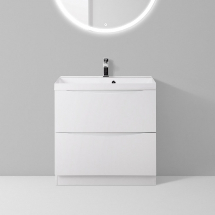 Тумба для комплекта BelBagno Marino 60 bianco lucido, напольная