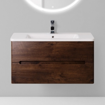 Тумба для комплекта BelBagno Luxury / Soft 80 rovere moro