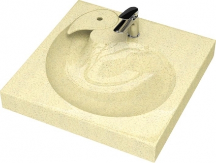 Раковина Paulmark Winken PM740328 бежевая