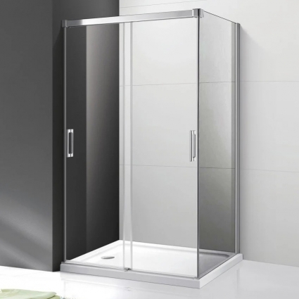 Боковая стенка Cezares Tandem Soft FIX-90-C-Cr-IV стекло прозрачное