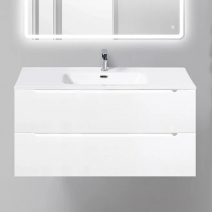 Тумба для комплекта BelBagno Etna 100 bianco lucido