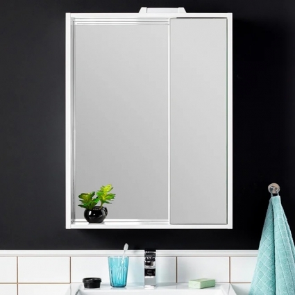 Зеркало-шкаф Aquanet Клио 60 R, белый