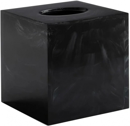 Бокс для салфеток Kassatex Ducale Black ADE-TH-BW