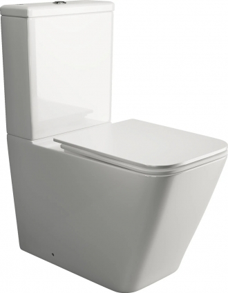 Унитаз-компакт Ceramica Nova Cubic CN1803 с сиденьем-крышкой