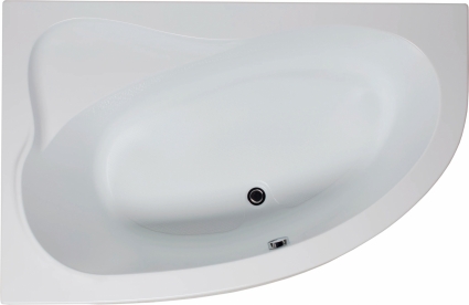 Акриловая ванна Aquanet Luna 155x100 L с каркасом