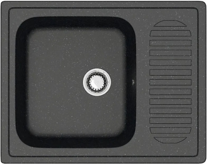 Мойка кухонная ZETT lab. T015Q004 черная