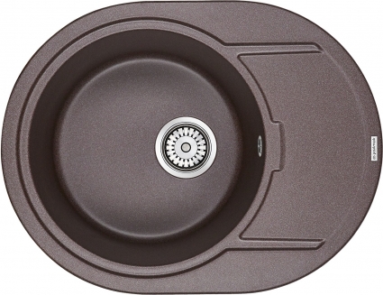 Мойка кухонная Paulmark Oval PM316502-CO кофе