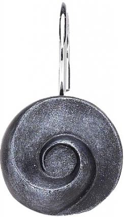 Крючок для шторы Carnation Home Fashions Swiri Silver