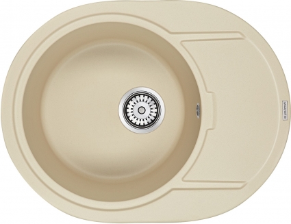 Мойка кухонная Paulmark Oval PM316502-CH шампань