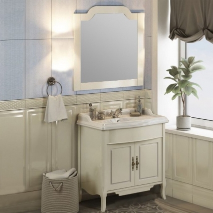 Мебель для ванной Comforty Версаль 90 слоновая кость