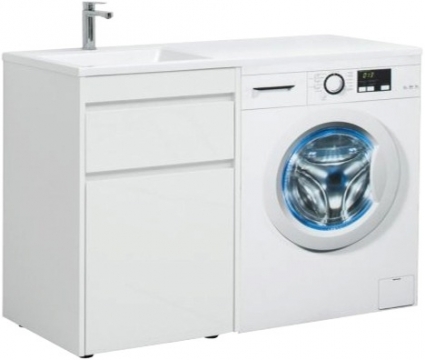 Тумба для комплекта Aquanet Токио 68 1 ящик, с бельевой корзиной