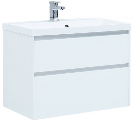 Тумба для комплекта Aquanet Гласс 90