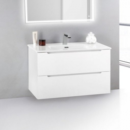 Тумба для комплекта BelBagno Etna 39 70 bianco lucido