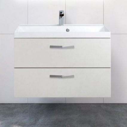 Тумба с раковиной BelBagno Aurora 80 pietra bianca