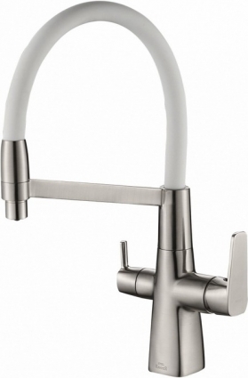 Смеситель Steel Hammer SH 818-8 SATIN для кухонной мойки