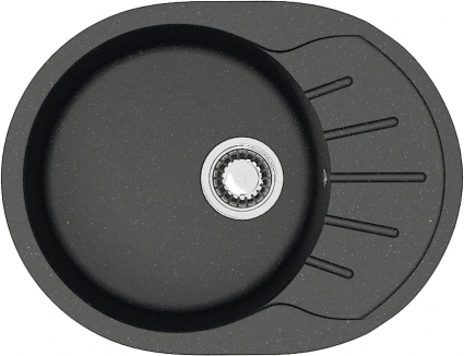 Мойка кухонная ZETT lab. T010Q004 черная