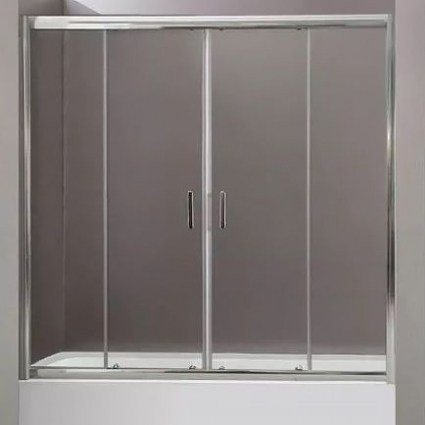 Шторка на ванну BelBagno Uno-195 VF 2 180/140 C Cr