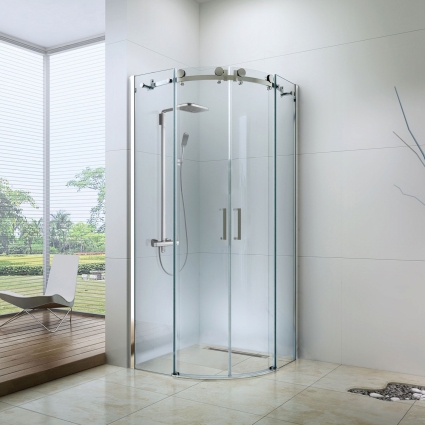 Душевой уголок Berges Wasserhaus Gelios 061025 90х90, профиль хром сильвер