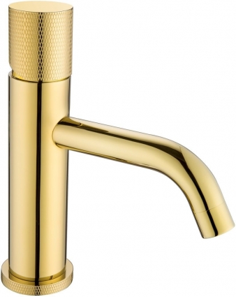 Смеситель Boheme Stick 121-GG.2 для раковины, gold touch gold