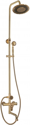 Душевая стойка Bronze de Luxe Windsor 10120PF/1