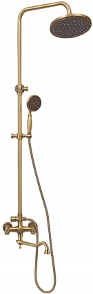 Душевая стойка Bronze de Luxe Florence 10131D для ванны с душем