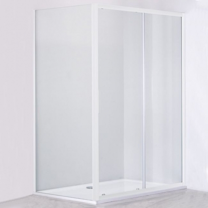 Душевой уголок Cezares Relax AHF-1-130/80-C-Bi стекло прозрачное