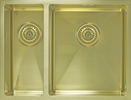 Мойка кухонная Seaman Eco Marino SME-575DL-Light Gold