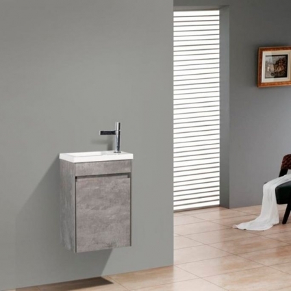 Тумба для комплекта BelBagno Pietra Mini 40 L stucco cemento