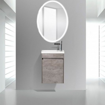 Мебель для ванной BelBagno Pietra Mini 46 L stucco cemento