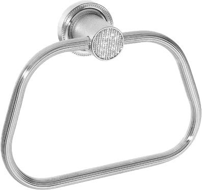 Полотенцедержатель Boheme Royal Cristal Chrome кольцо