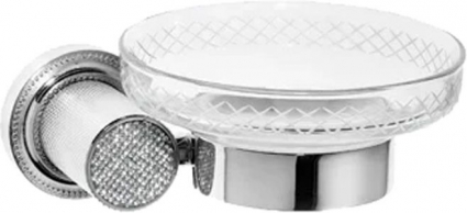 Мыльница Boheme Royal Cristal Chrome подвесная