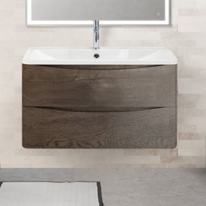Тумба для комплекта BelBagno Acqua 90 robere nature grigio