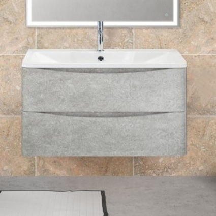 Тумба для комплекта BelBagno Acqua 100 cemento verona grigio