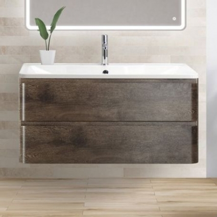 Тумба для комплекта BelBagno Albano 90 robere nature grigio