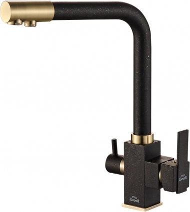 Смеситель Steel Hammer SH 805 Black Br для кухонной мойки