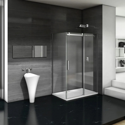Душевой уголок Good Door Galaxy WTW+SP-C-CH 170x100, профиль хром