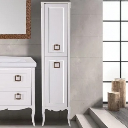 Шкаф-пенал ASB-Woodline Леонардо 40 R, слоновая кость