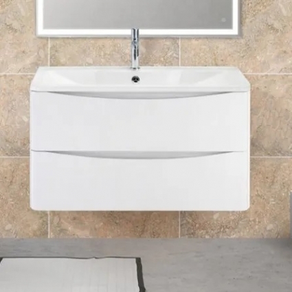 Тумба для комплекта BelBagno Acqua 80 bianco lucido